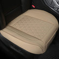 Black Panther Front Bottom Car Seat Covers - Beige - Durable, Non-Slip