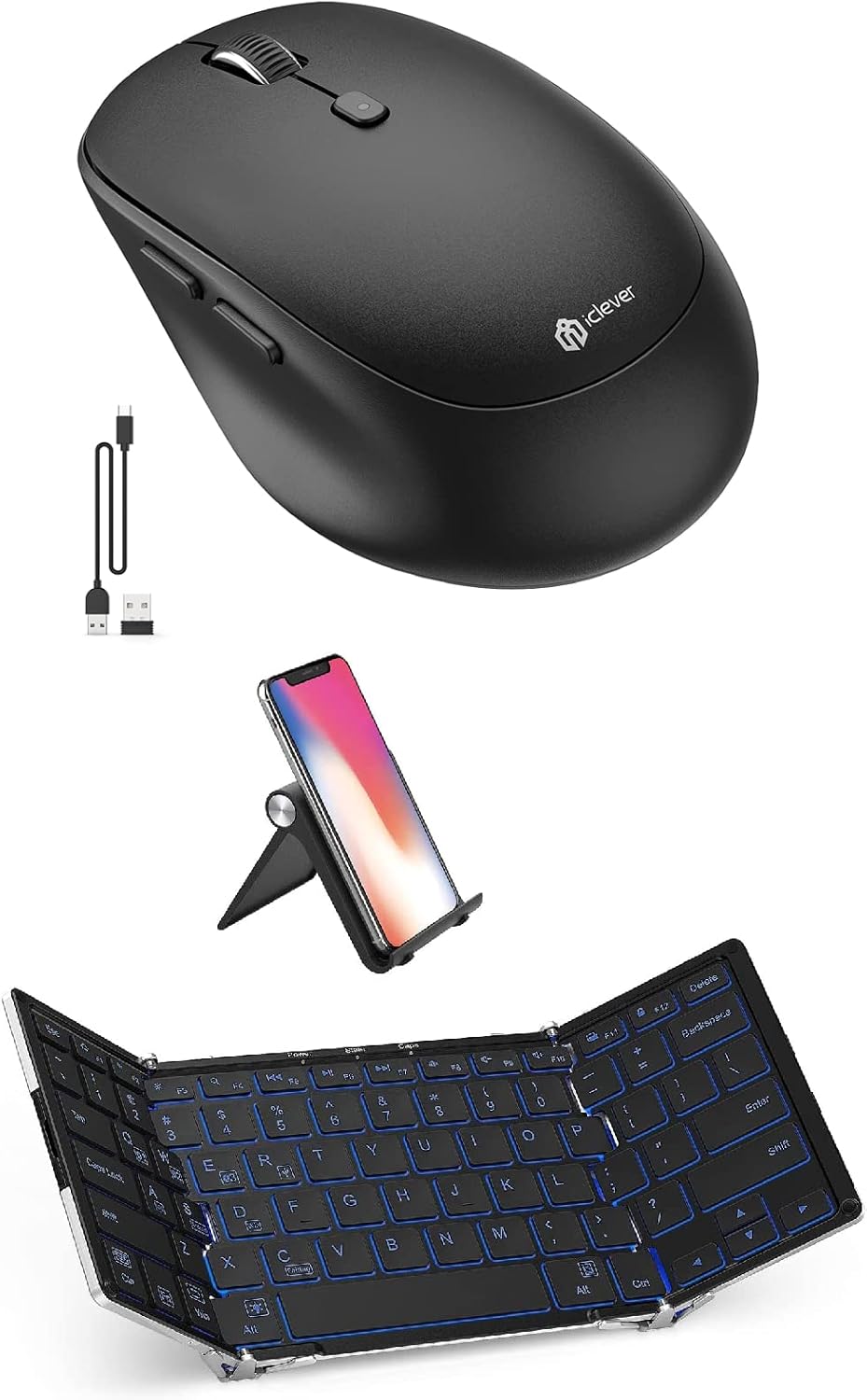 iClever BK05 Bluetooth Keyboard: Multi-Device Efficiency