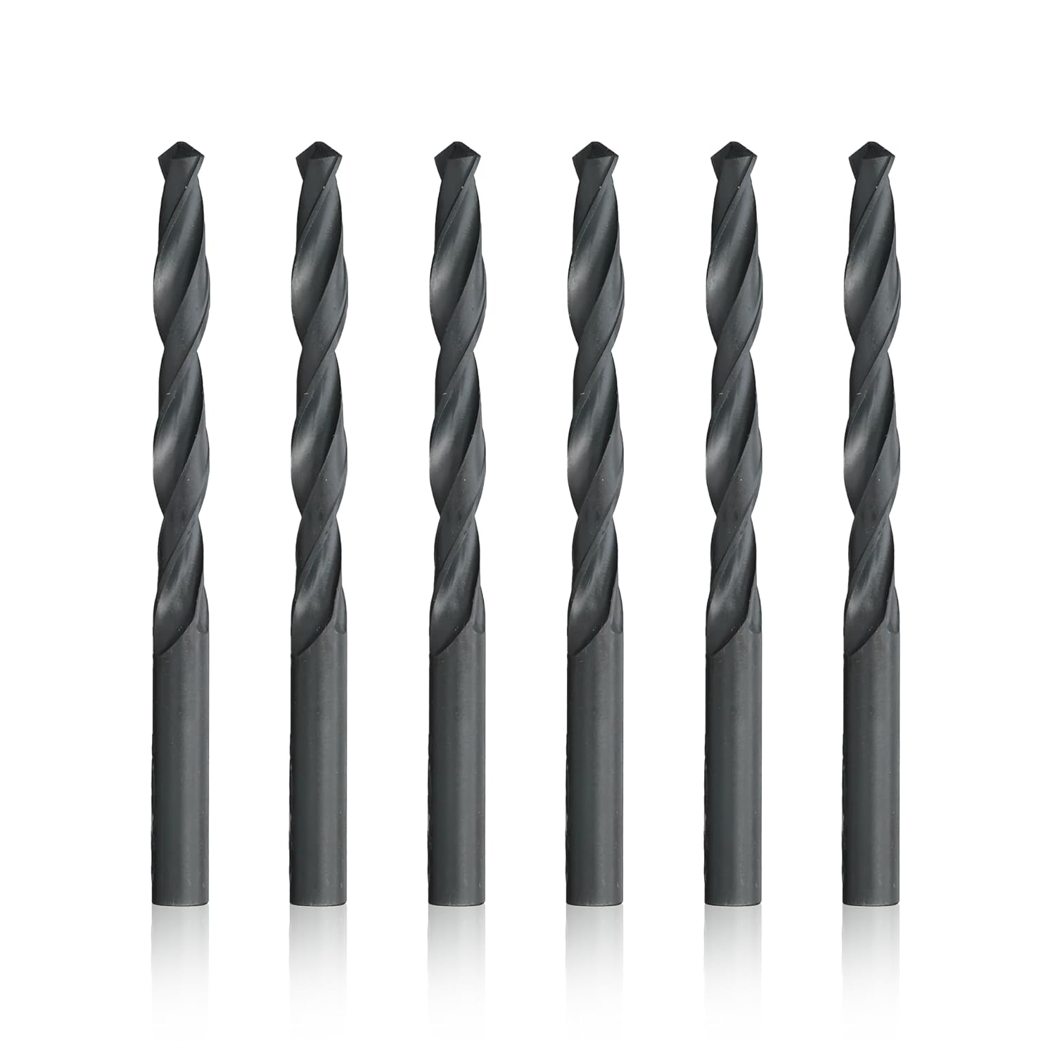 Drill America 12.80mm High Speed Steel Drill Bit Pack of 6