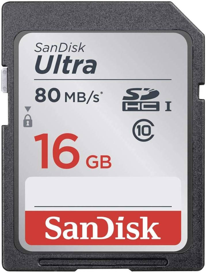 SanDisk 16GB Memory Card: Boosts Speed up to 80MB/s!