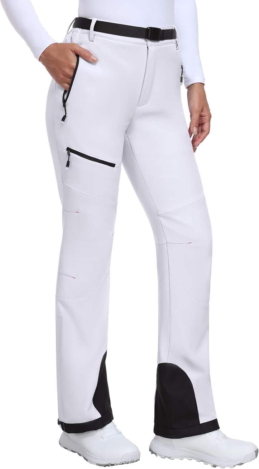 Heathyoga Insulated Snowboard Pants - Waterproof & Cozy
