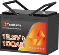 12V 100Ah LiFePO4 Battery with Bluetooth for RV and Solar Use