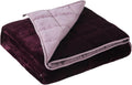 Satwip Weighted Blanket 20lbs Queen Size Red Pink - Year-Round Comfort