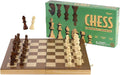 Wooden Chess Set Folding Board 15 x 15 - Portable Play
