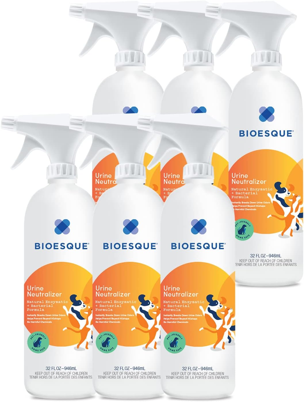 Bioesque Urine Neutralizer - Natural Enzymatic Formula for Pets