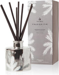 Thymes Frasier Fir Reed Diffuser Set - Elegant Flameless Fragrance
