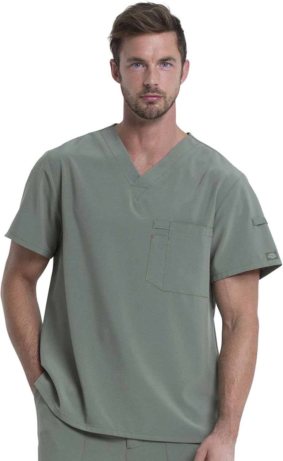 Dickies EDS Essentials Men Scrubs Top Tuckable V-Neck DK635 Review