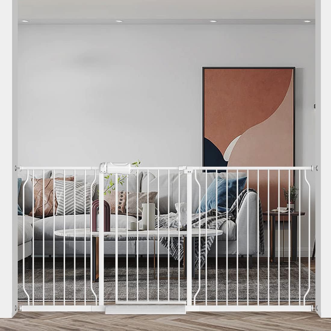 Extra Wide Auto Close Baby Safety Gate by Fairy Baby