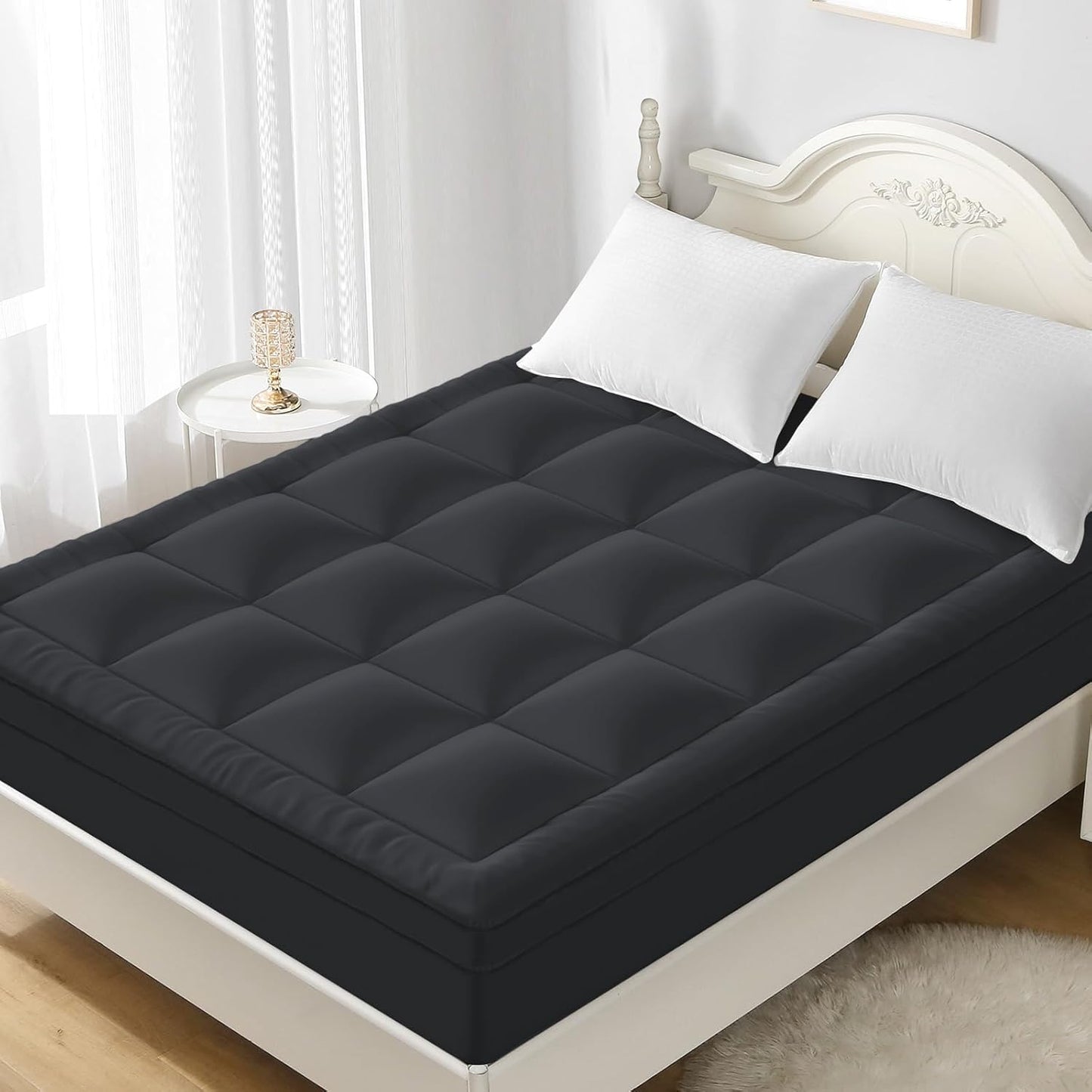 YUGYVOB Twin XL Mattress Topper for Cloud-Like Comfort