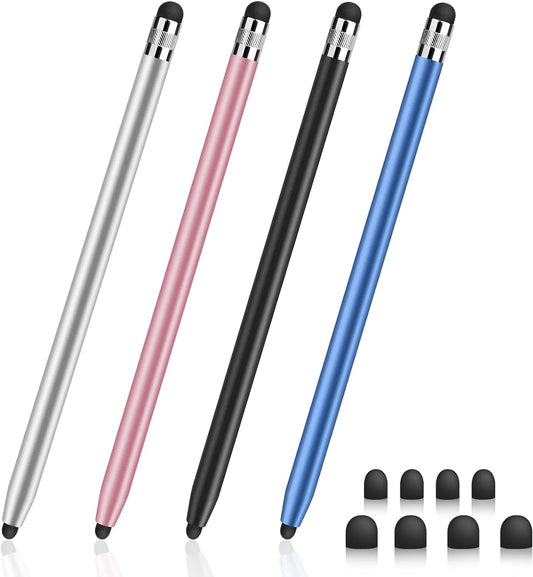4-Pack DIGIROOT Stylus Pens: High Precision Touch Screen Sensitivity