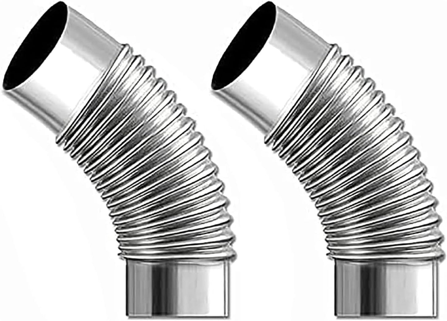 Stainless Steel 45 Elbow Set for Hot Tent Stove by TAISOCA