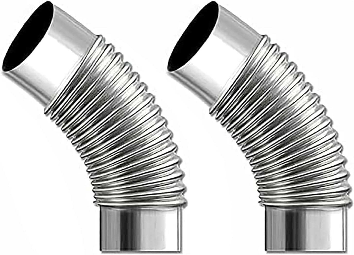 Stainless Steel 45 Elbow Set for Hot Tent Stove by TAISOCA
