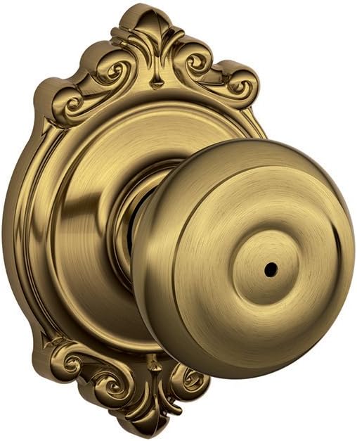 SCHLAGE F40 GEO 609 BRK Brookshire Georgian Privacy Knob Review