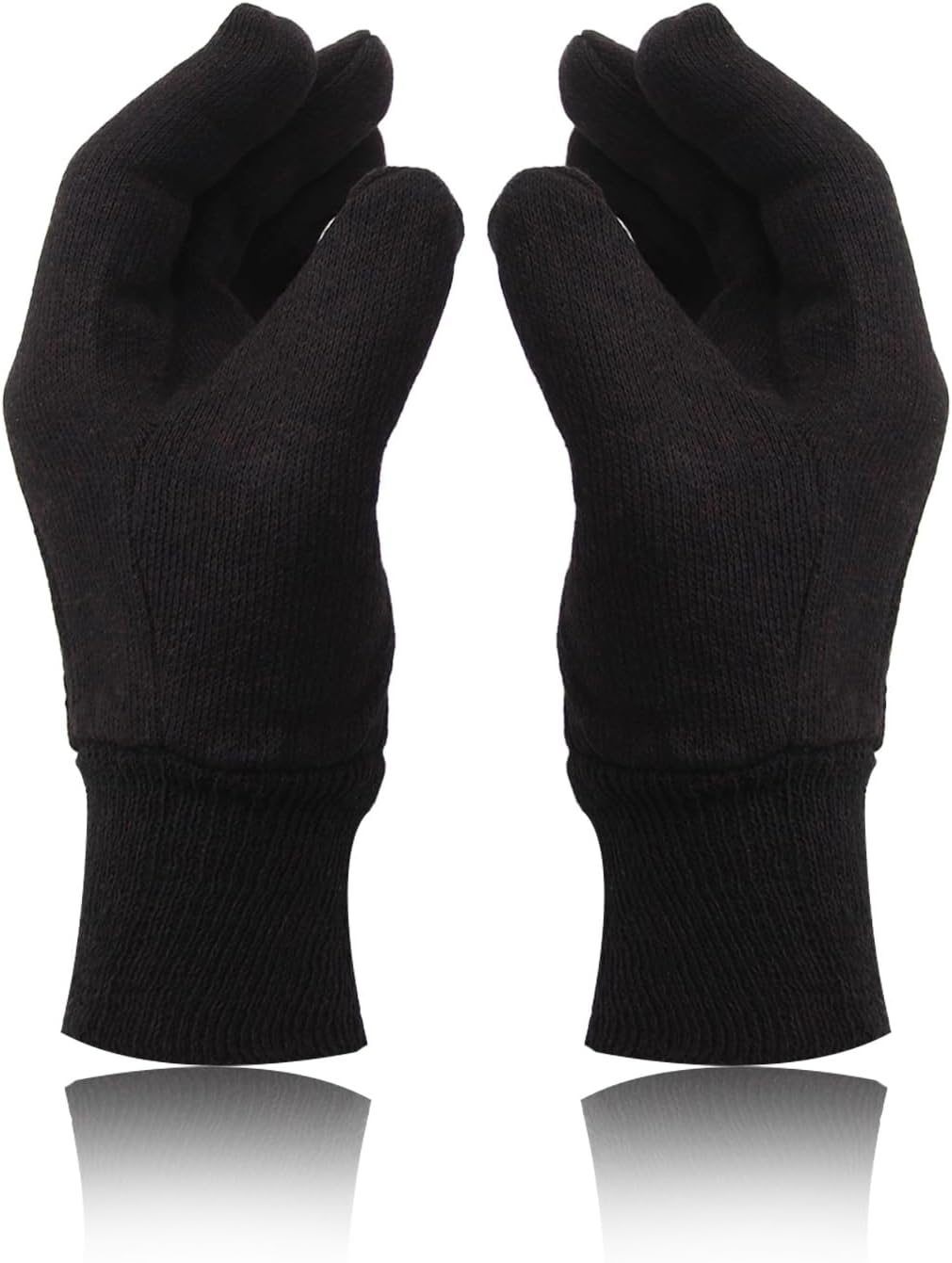Protective Brown Cotton Work Gloves for All Purposes