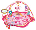 Pink Baby Activity Play Gym and Playmat - Colorful Elephant Design
