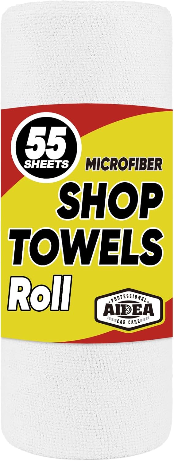 AIDEA Tear-Away Reusable Cleaning Cloths - 55 Sheets