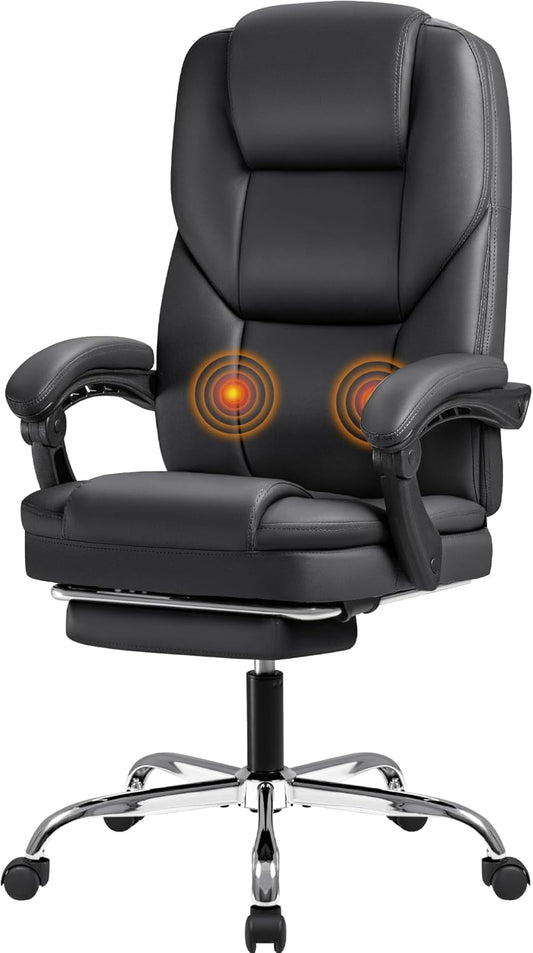 Furmax Executive Office Chair with Foot Rest for Comfort