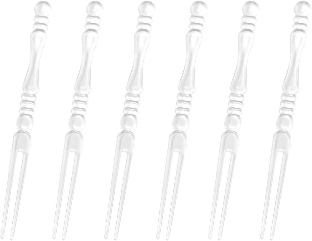 450 Clear Plastic Forks: Perfect Party Picks by FUNLAVIE