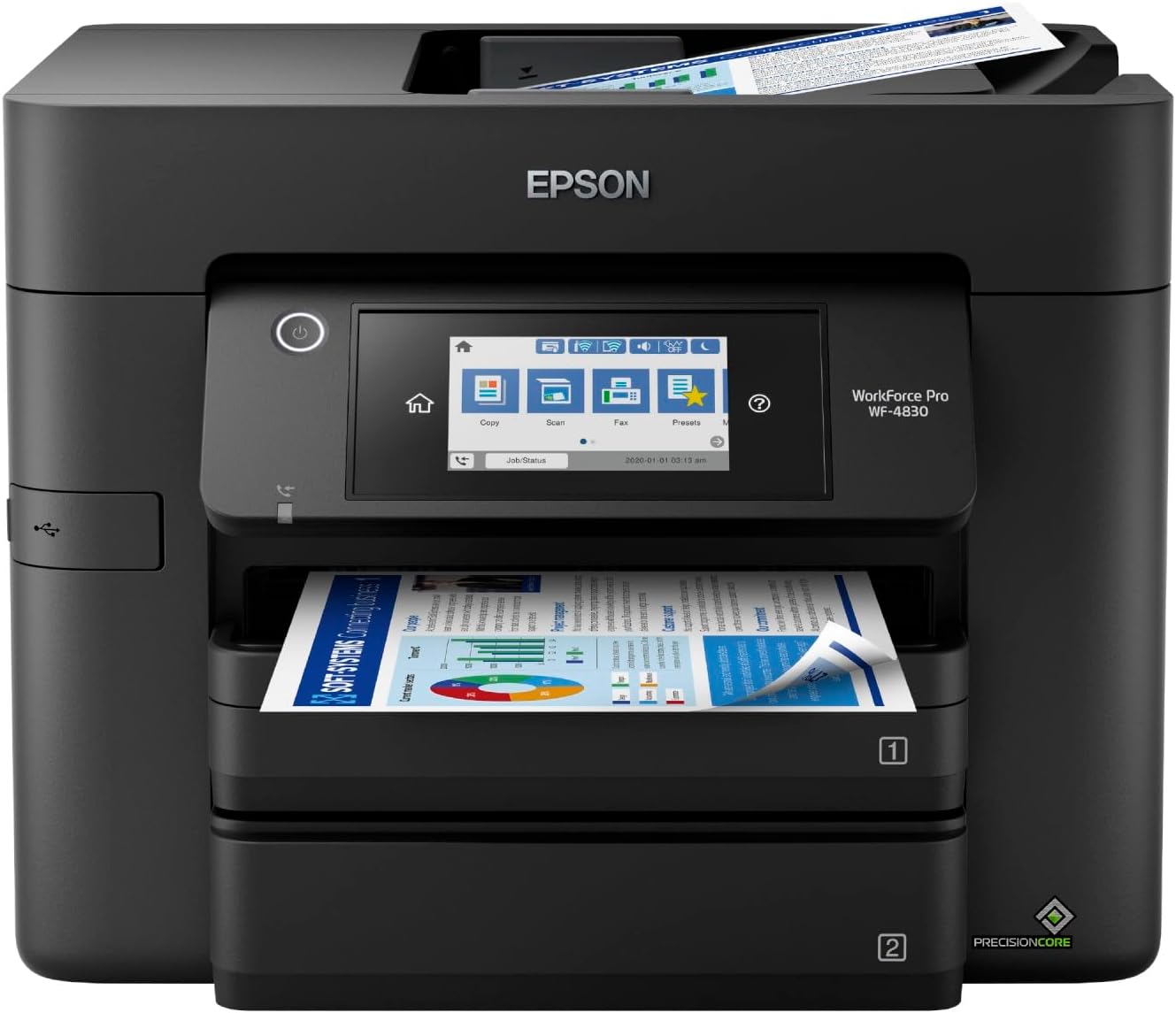 Epson WF-4830 All-in-One Printer: Efficient 2-Sided Printing