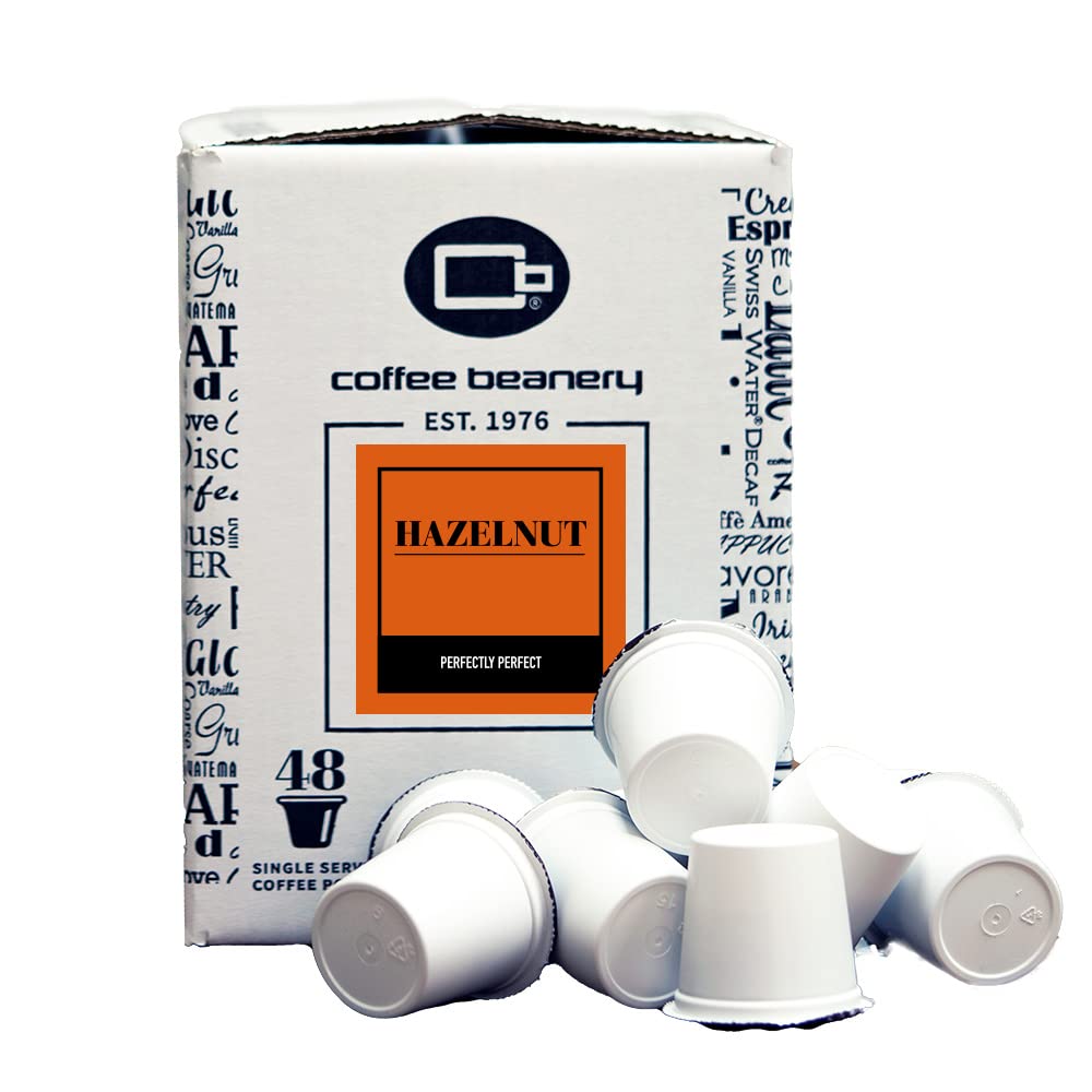 Hazelnut Coffee Pods by Coffee Beanery - 48ct Medium Roast
