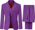 Boys' Slim Fit 3 Piece Suit Set for Wedding and Formal Events