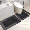Absorbent Bath Mat Magic Rug Sets 2PCS - Quick Drying Non-Slip Mats