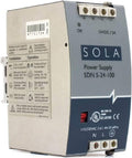Sola Hevi-Duty SDN5-24-100P 24 VDC 5A DIN Rail Power Supply - Reliable