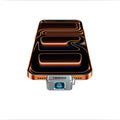 Nano SSD 256GB USB-C External SSD with Fingerprint Lock - Compact