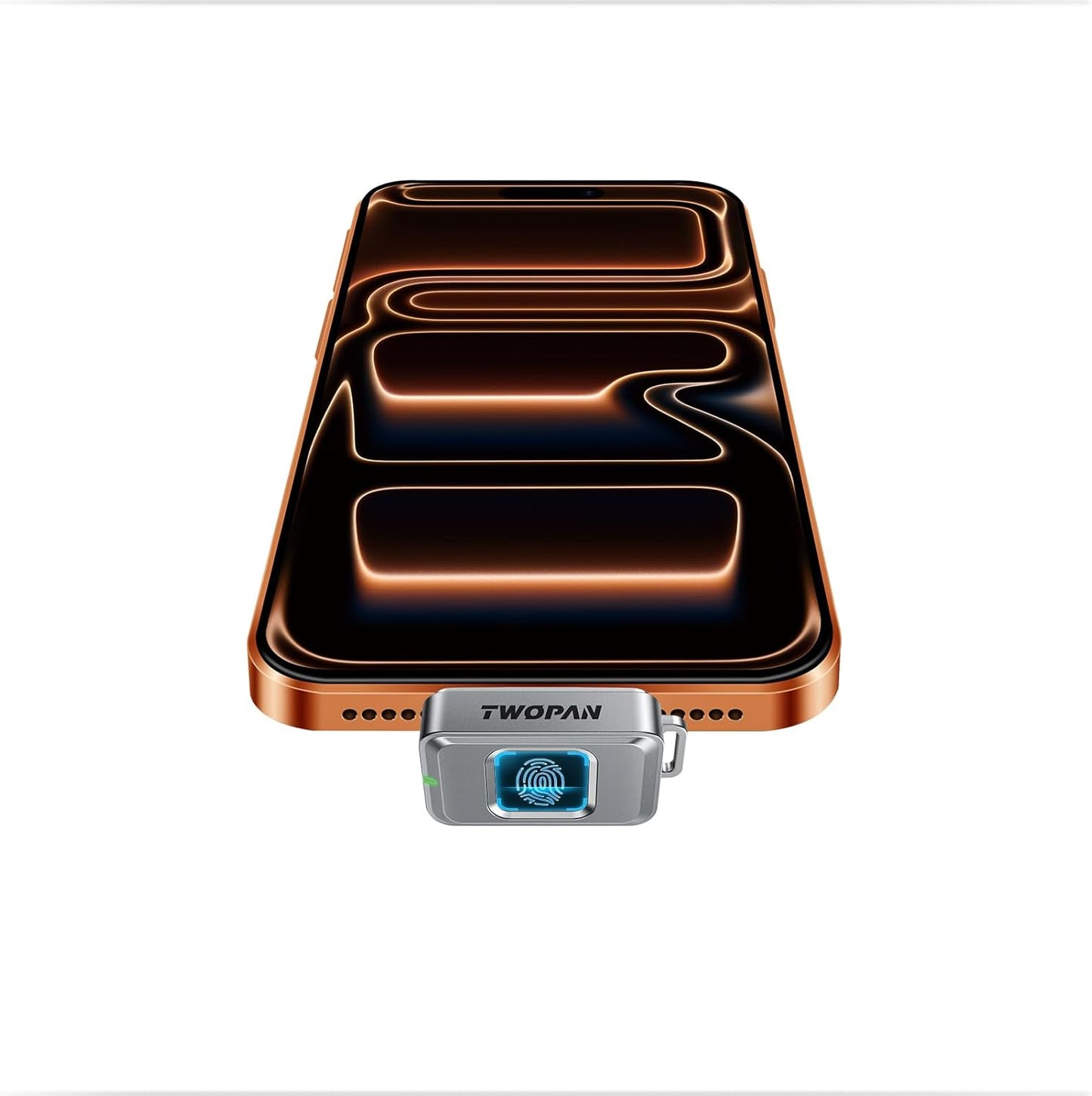 Nano SSD 256GB with Fingerprint Lock for Secure Storage