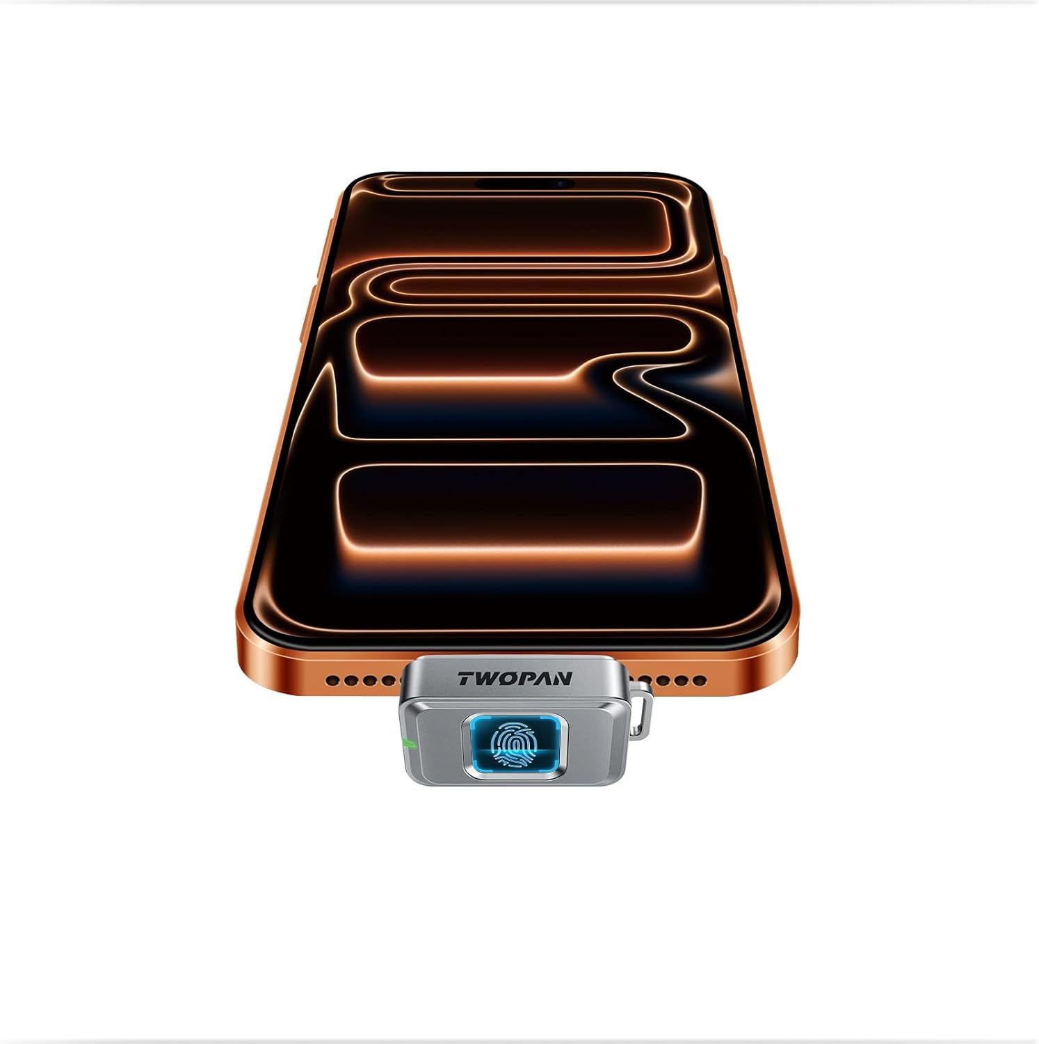 Nano SSD 256GB with Fingerprint Lock for Secure Storage