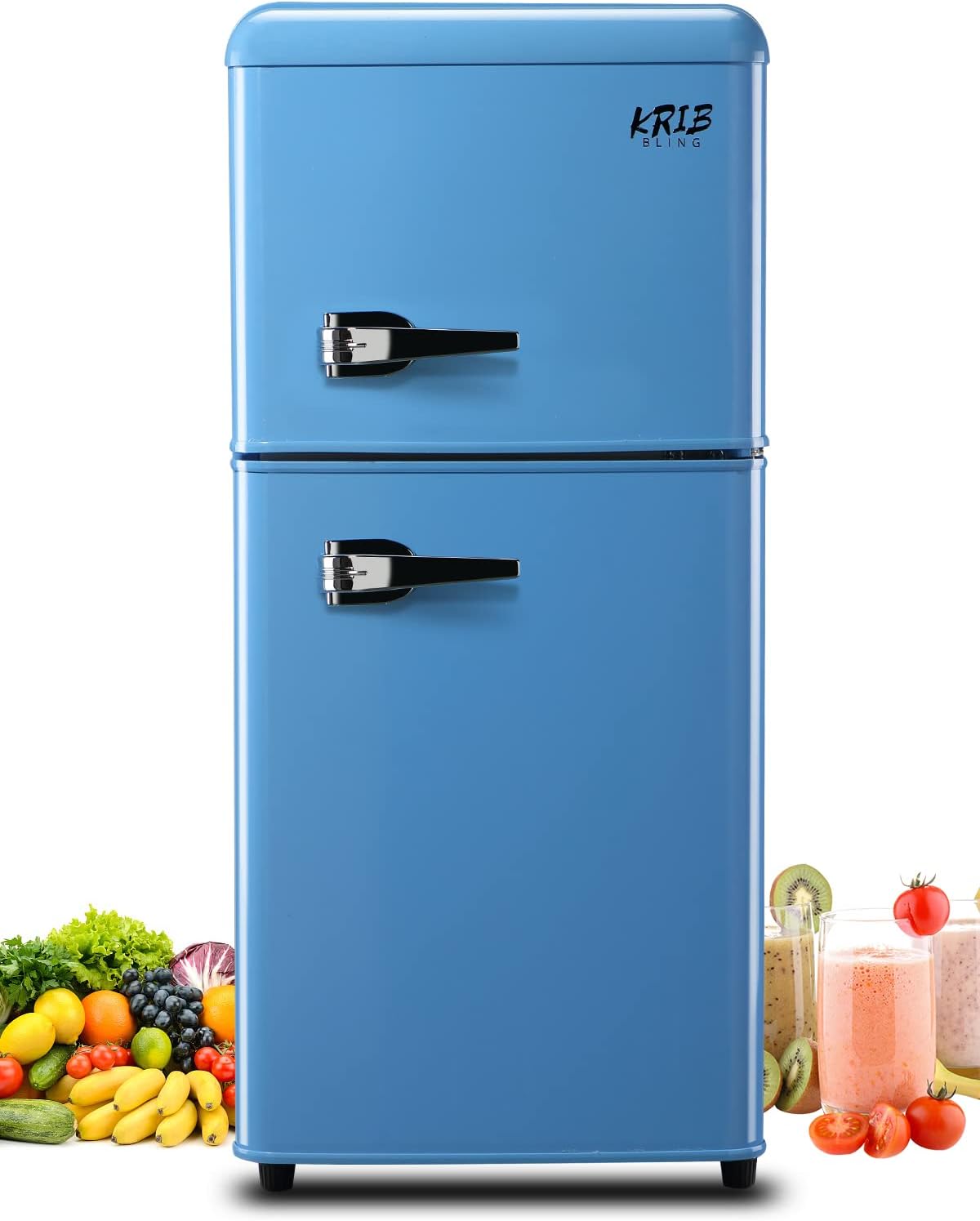 3.5 Cu.Ft Refrigerator with Adjustable Thermostat Control