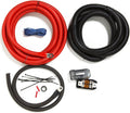 Crutchfield Amp Wiring Kit 1/0 Gauge - Heavy Duty Power Kit