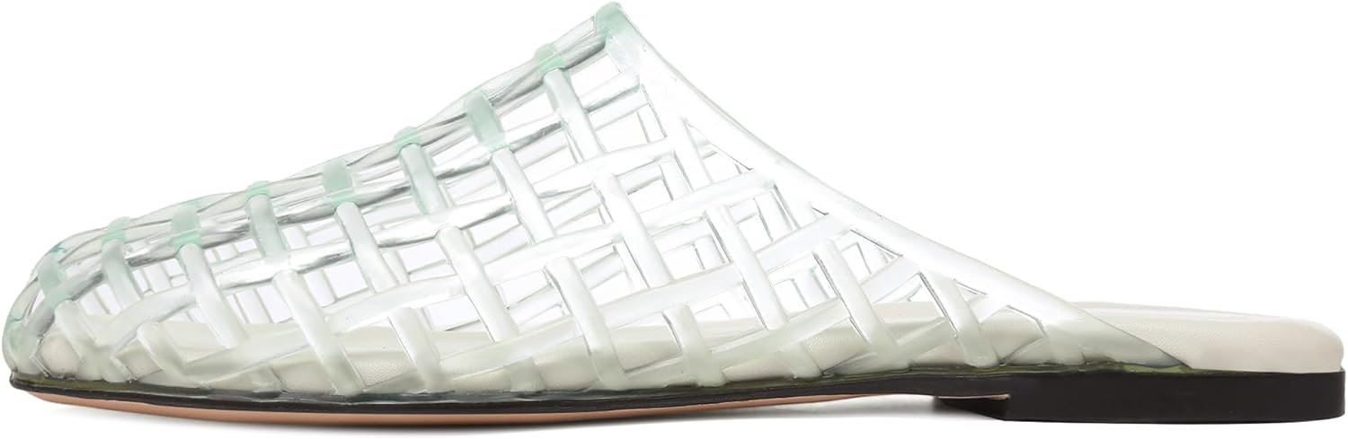 Clear Jelly Shoes for Women Slip on Comfortable Summer Sandals
