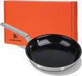 12 Inch Non Stick Frying Pans with 5 Ply Stainless Clad Design