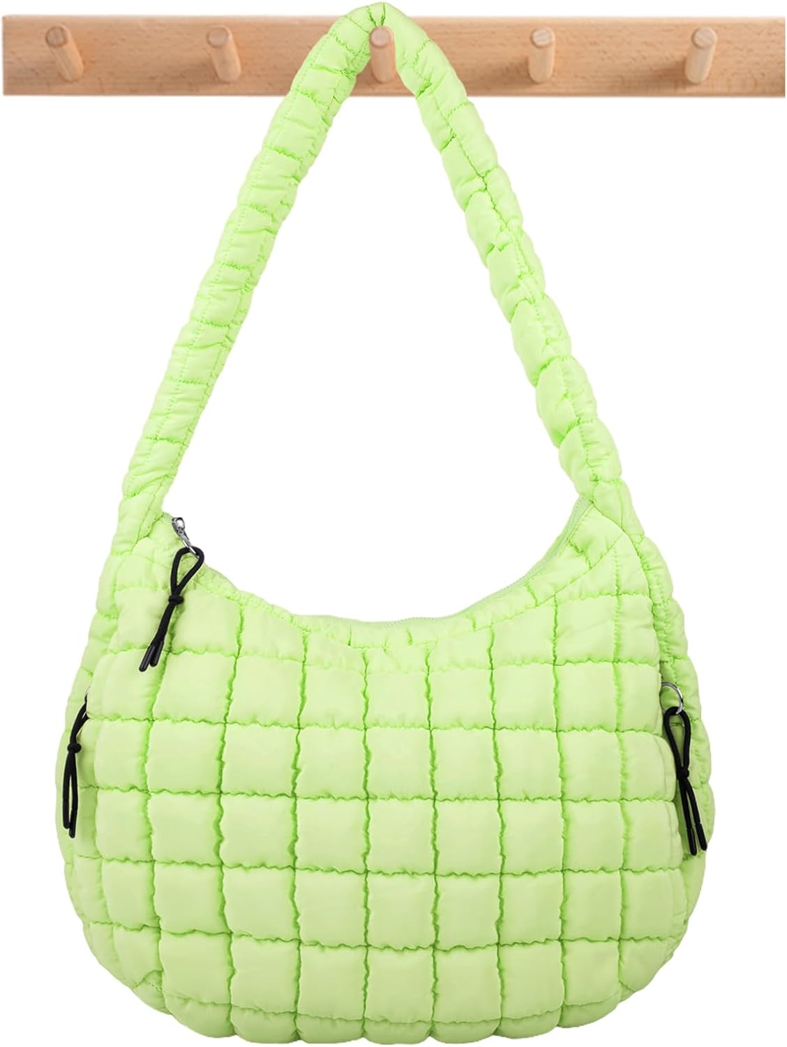 Quilted Puffer Tote Bag Large Crossbody Shoulder Bag for Women