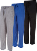Mens Lounge Pants with Pockets Pack of 3 - Soft Everyday Comfort