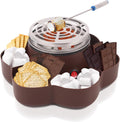 Electric S'mores Maker Tabletop Indoor - Flameless Roaster for Home