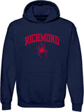 UGP Campus Apparel College Team Color Arch Logo Hoodie - Richmond