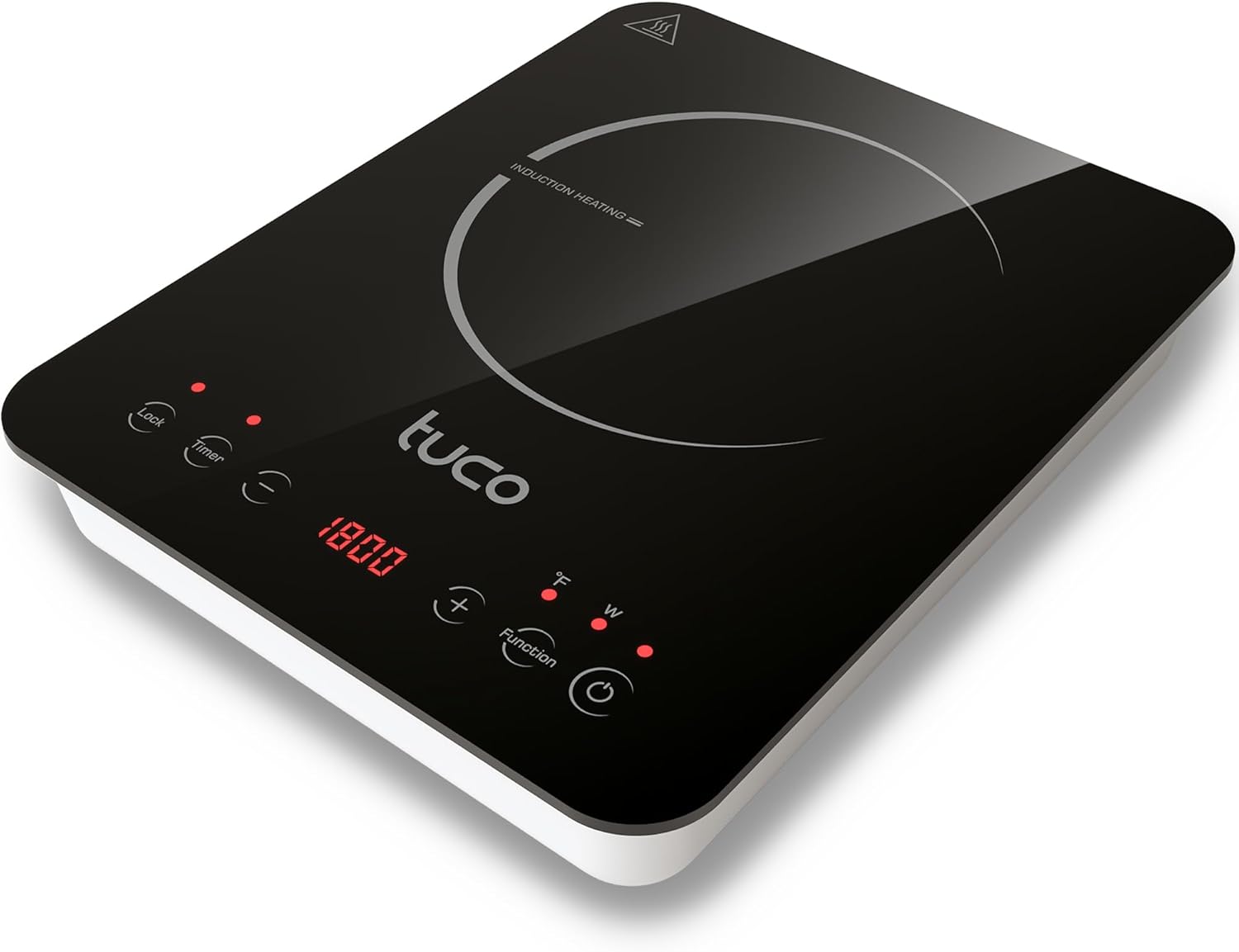 TUCO Portable Induction Cooktop Burner with 20 Cooking Modes
