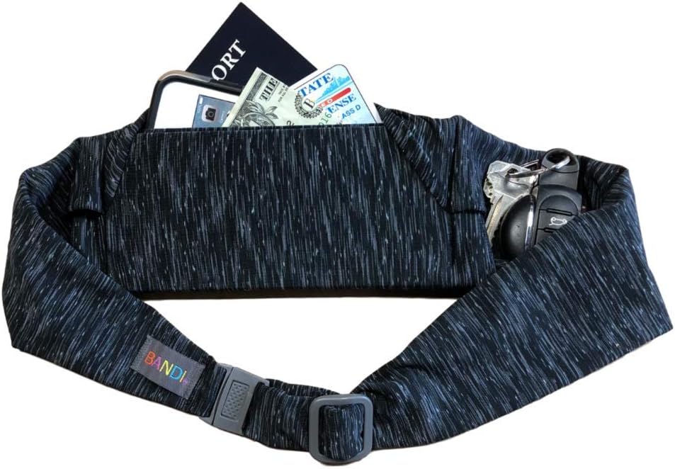 BANDI Running Belt for Women - Hands Free Fanny Pack Solution