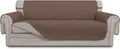 Oversized Sofa Cover 78 in Reversible Brown/Beige - Pet Friendly