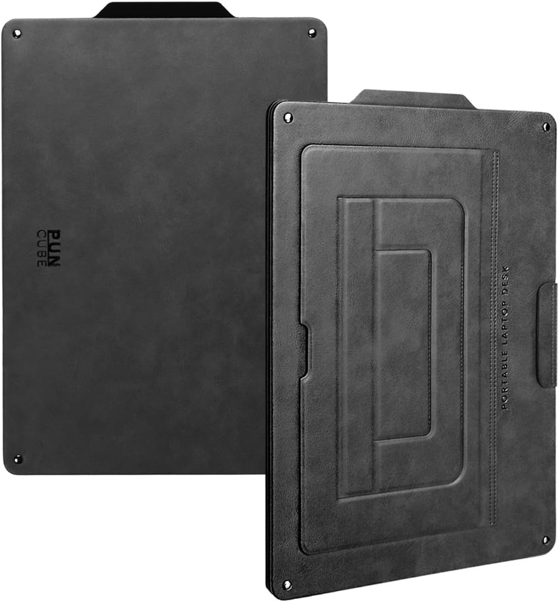 PUNCUBE Portable Lap Desk with Adjustable Stand and Mouse Pad