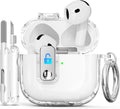 Anti-Yellow Clear AirPods 4 Case - Scratch-Proof & Secure