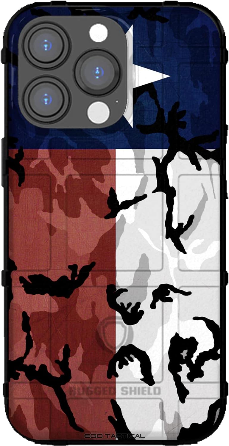 EGO TACTICAL Rugged Shield Case for iPhone 14 Pro - Camo Design