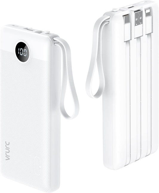 Slim 10000mAh Power Bank for On-the-Go Charging