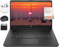 HP New 14in HD Ultralight Thin Laptop - Portable Student Workhorse