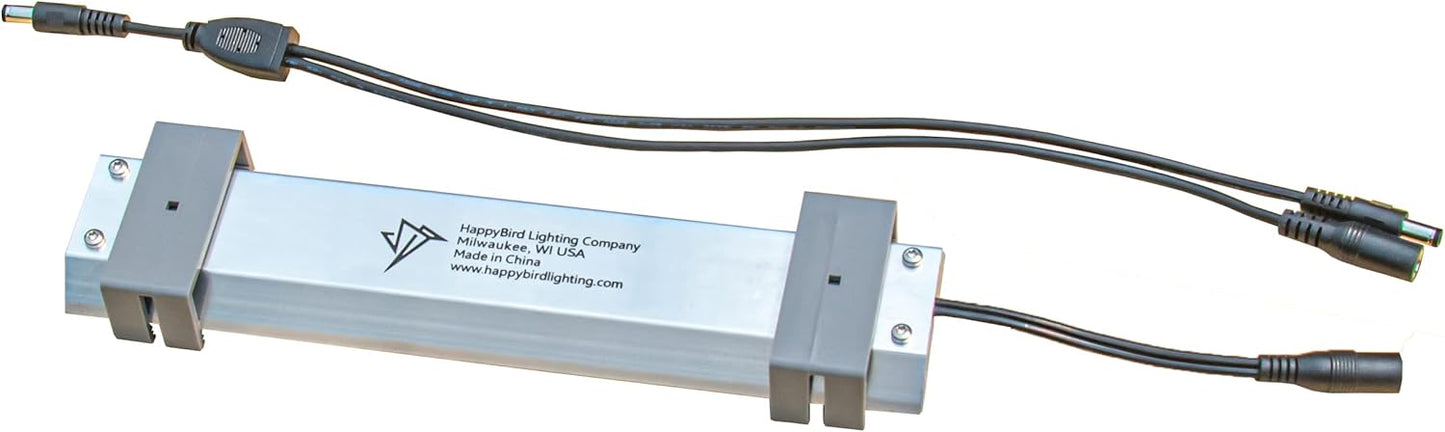 Linkable LED Light Bar for Bird Breeder Cages