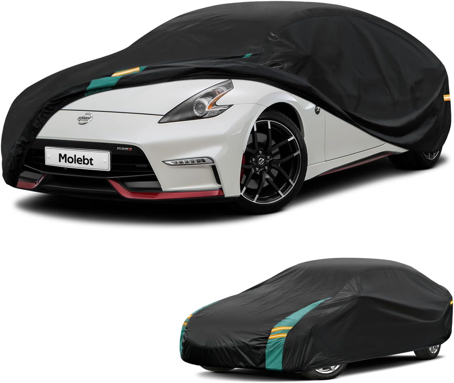Coupe Car Cover Waterproof All Weather Protection for Vehicles