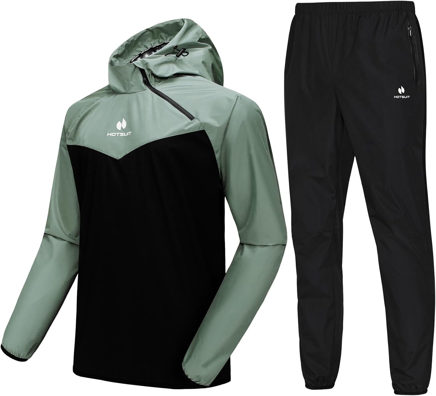 HOTSUIT Sauna Suit for Men: Ultimate Sweat Jacket and Pants