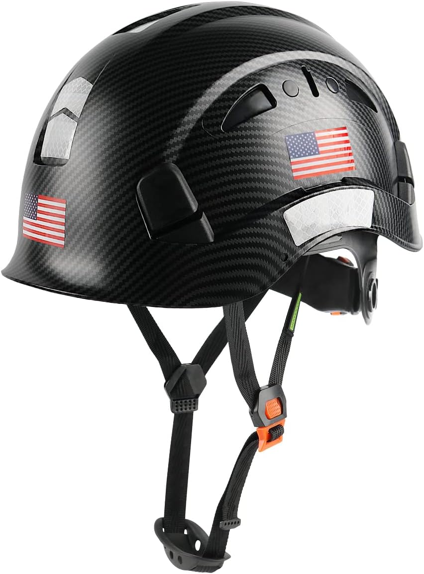 GREEN DEVIL Safety Helmet Hard Hat Adjustable Lightweight Vented